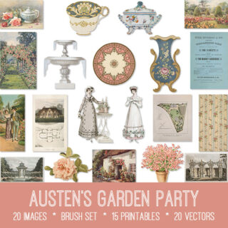 Austen's Garden Party Graphics