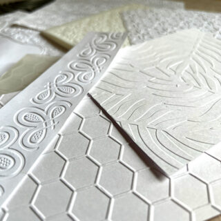 Embossed Cardstock Samples