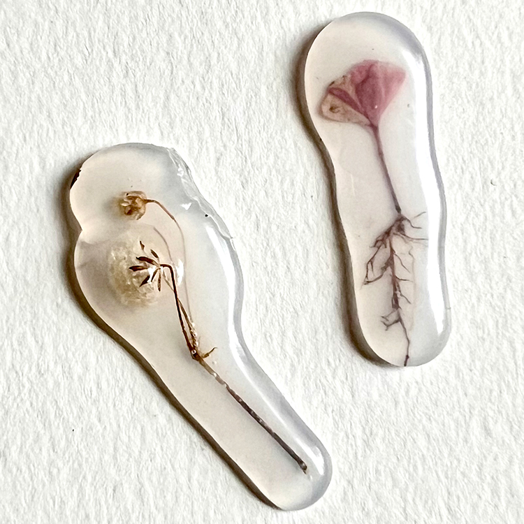 Long encased flowers