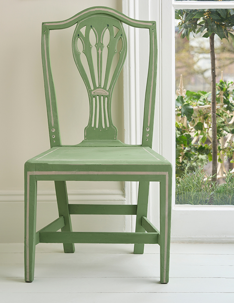 painted chair