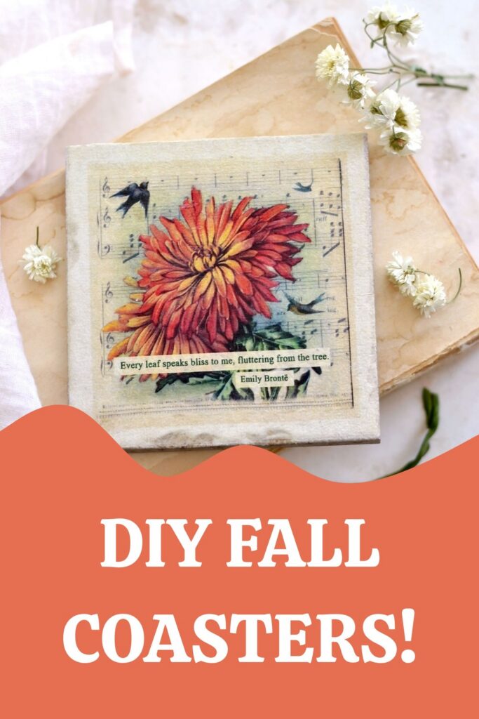 DIY Fall Coasters