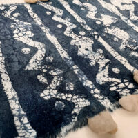Hand drawn Batik Art fabric example