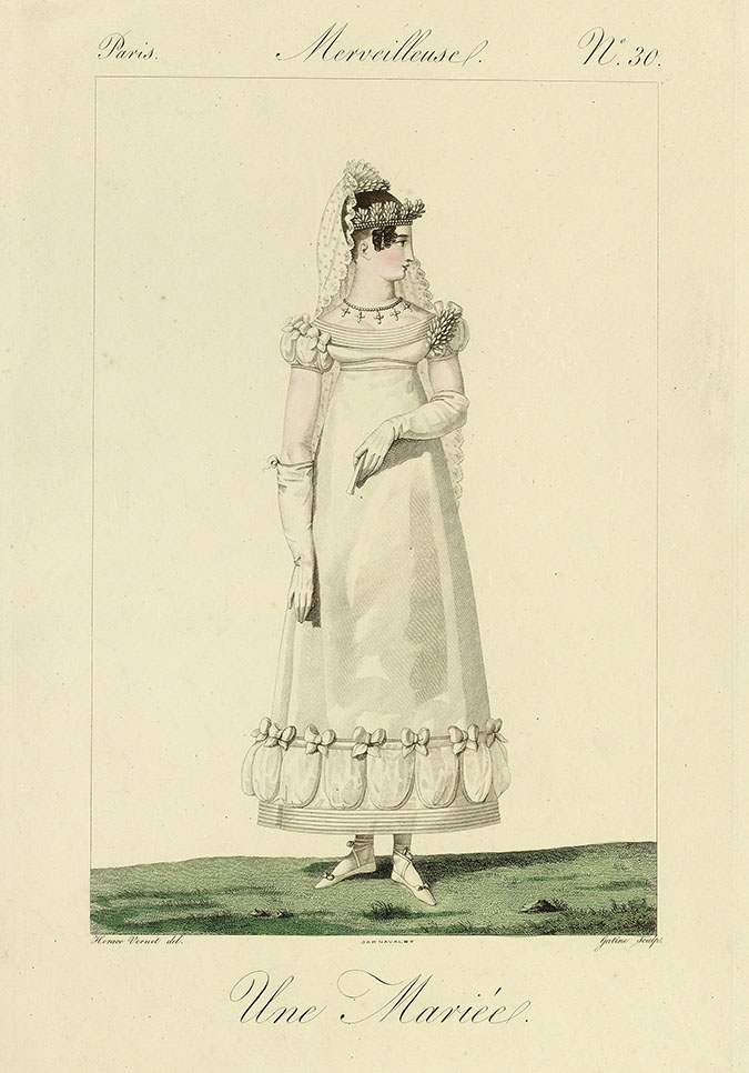Regency White Dress
