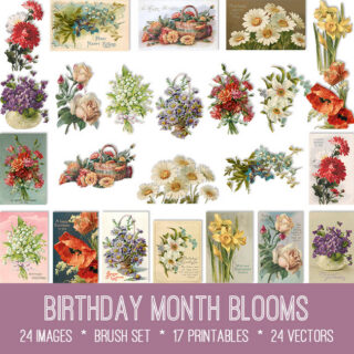 Birthday Month Blooms