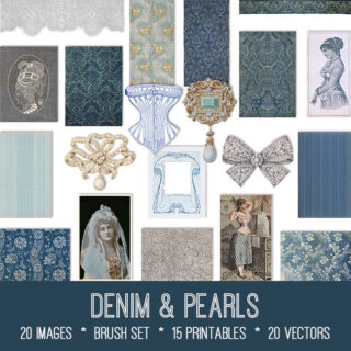 Denim & Pearls Graphics