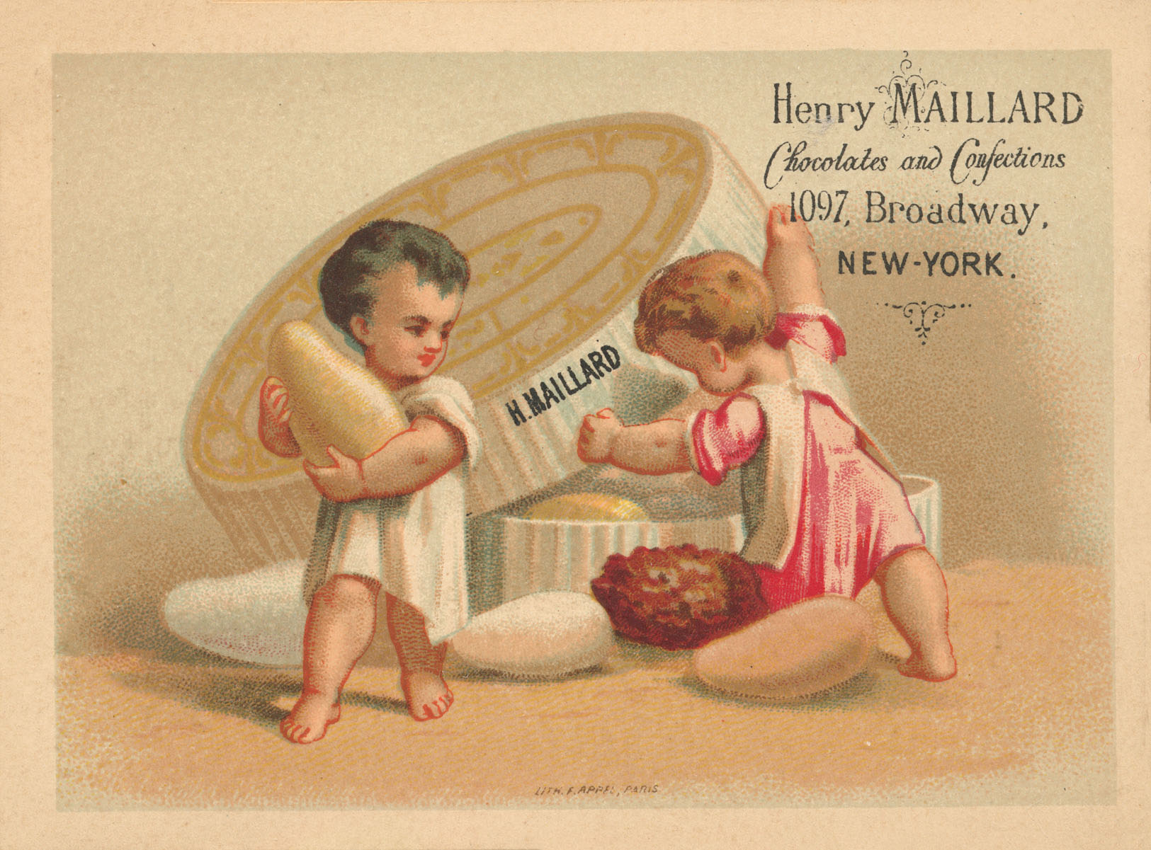 Ad Card with Babies