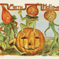 Vegi Halloween Card