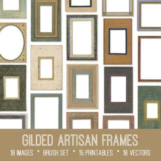 Gilded Artisan Frames Graphics
