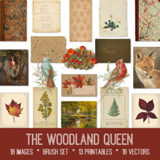 The Woodland Queen Graphics