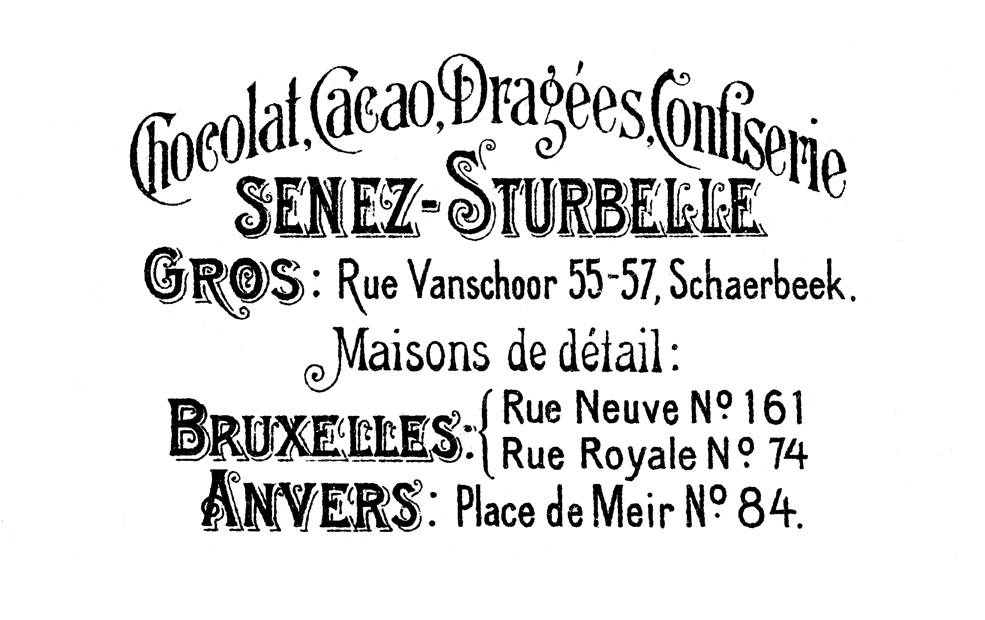 Vintage French Ephemera Download Chocolat The Graphics 