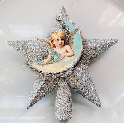 Finished Angel Christmas Tree Topper