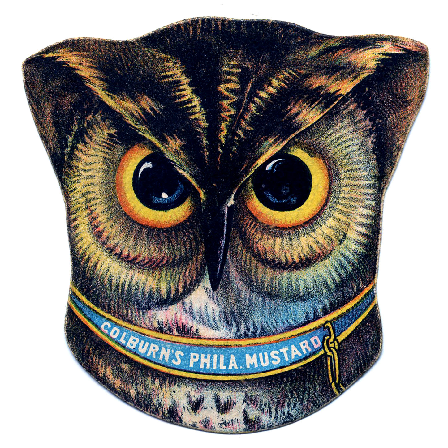 Vintage Graphic - Fabulous Owl Head - The Graphics Fairy