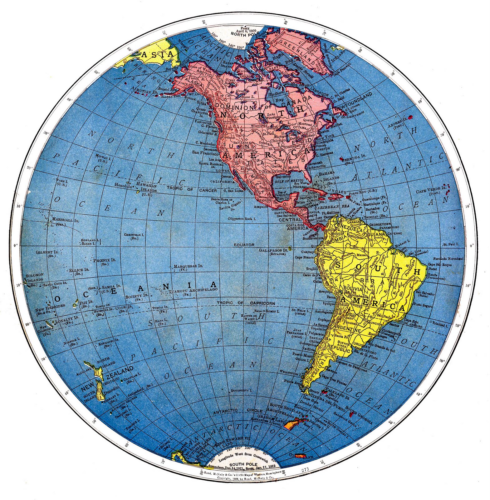 world globe map