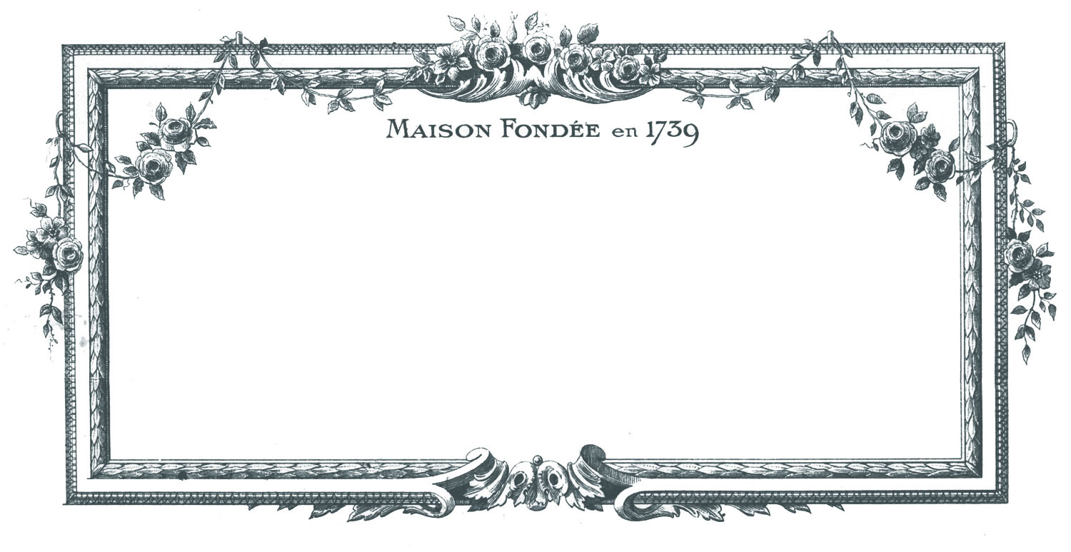 Vintage Clip  Art  Beautiful French Frames  The Graphics 