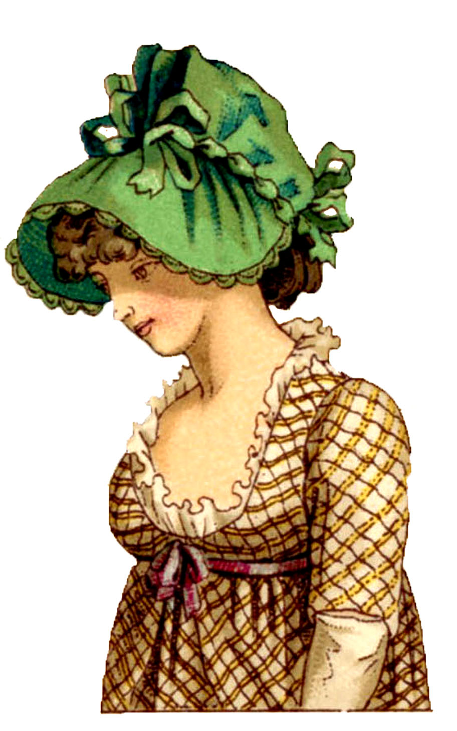 Vintage Graphics - More French Costume Ladies - The Graphics Fairy