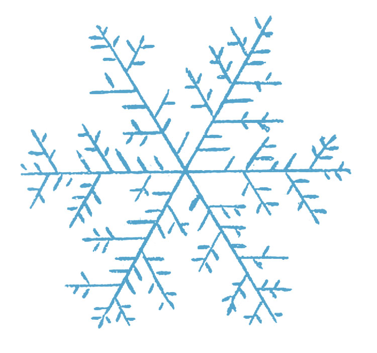 Vintage Clip Art - Pretty Snowflakes - The Graphics Fairy