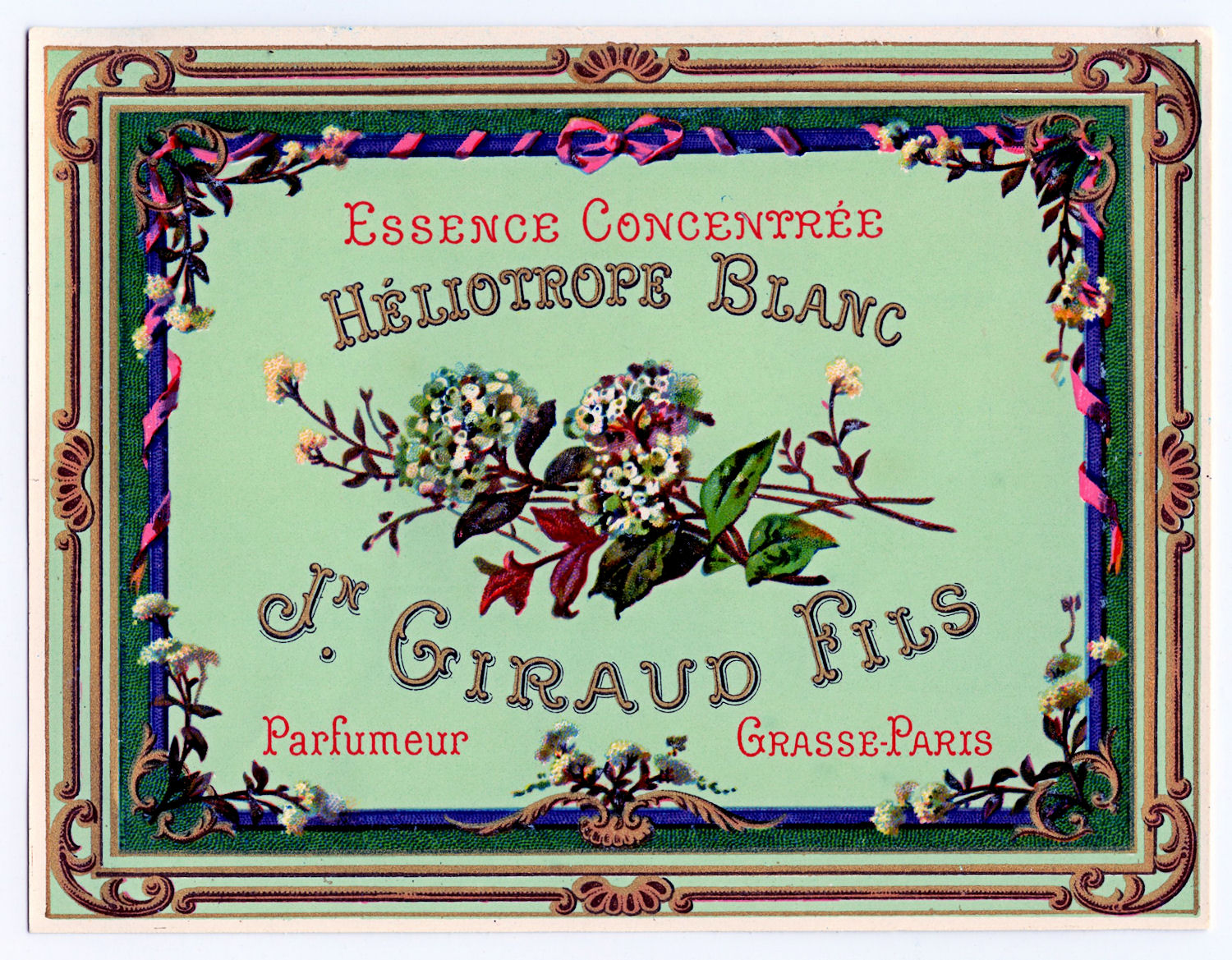 vintage clip art french perfume label the graphics fairy