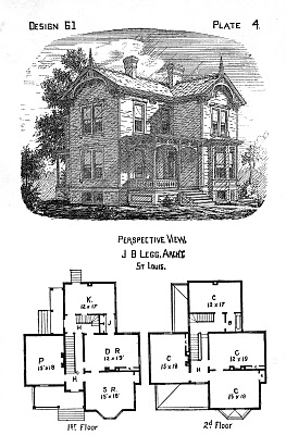 Free Antique Clip Art - Victorian Houses - The Graphics Fairy