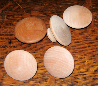 Plain Wooden Knobs