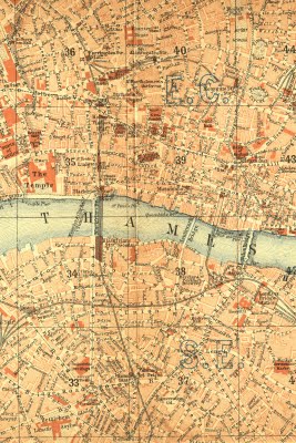 Printable London Map Part 1
