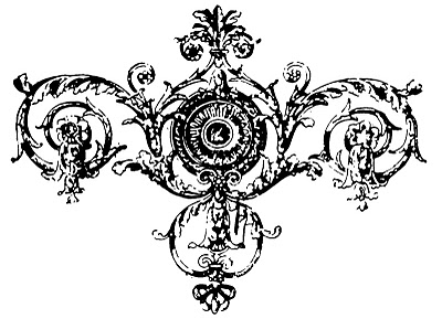 Antique Printers Ornament - Ornate Scrolls - The Graphics Fairy