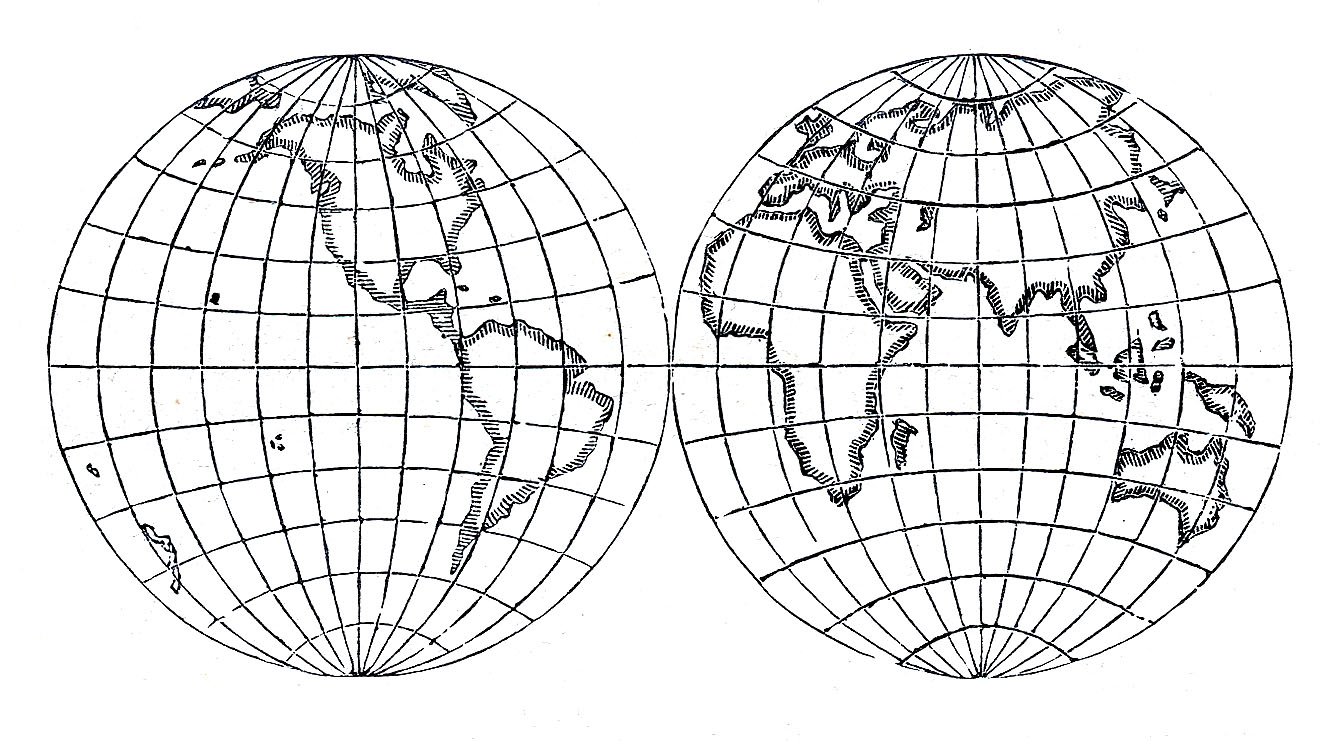 Vintage Clip Art - Globes Earth - Steampunk - The Graphics Fairy