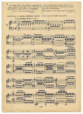 Antique Sheet Music