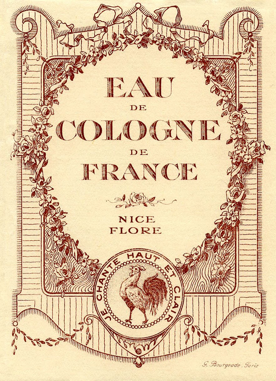 vintage graphic images lovely french cologne labels the graphics fairy