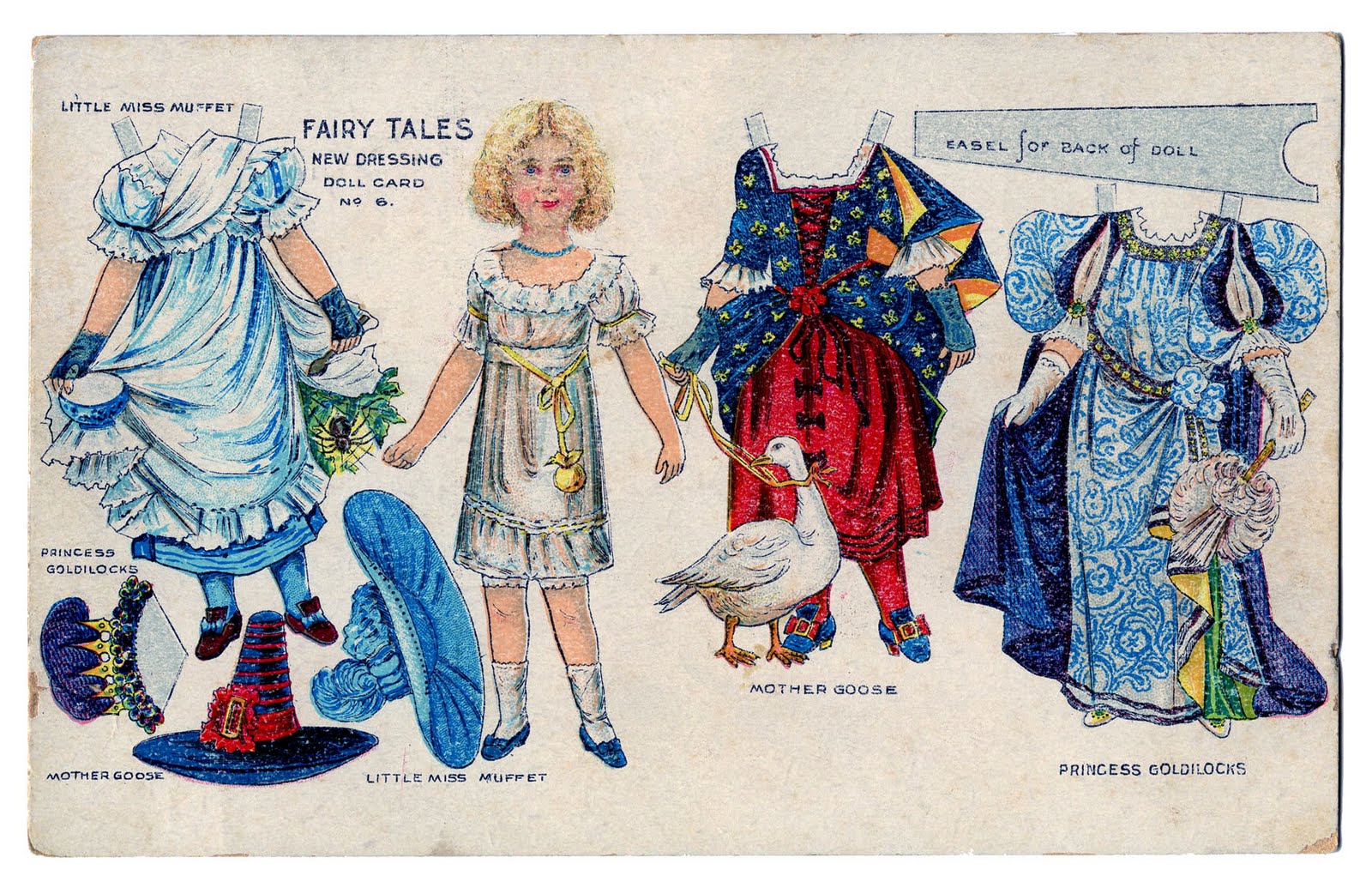 fairy paper dolls