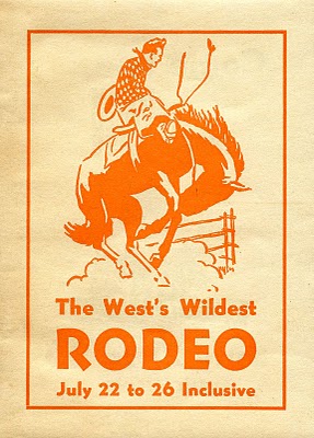 Vintage Clip Art - Rodeo Cowboy - The Graphics Fairy